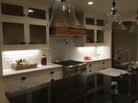 Country coastal kitchen remodel of this northern Illinois home