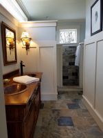 Stunning Twin Lakes master bath with walk in shower